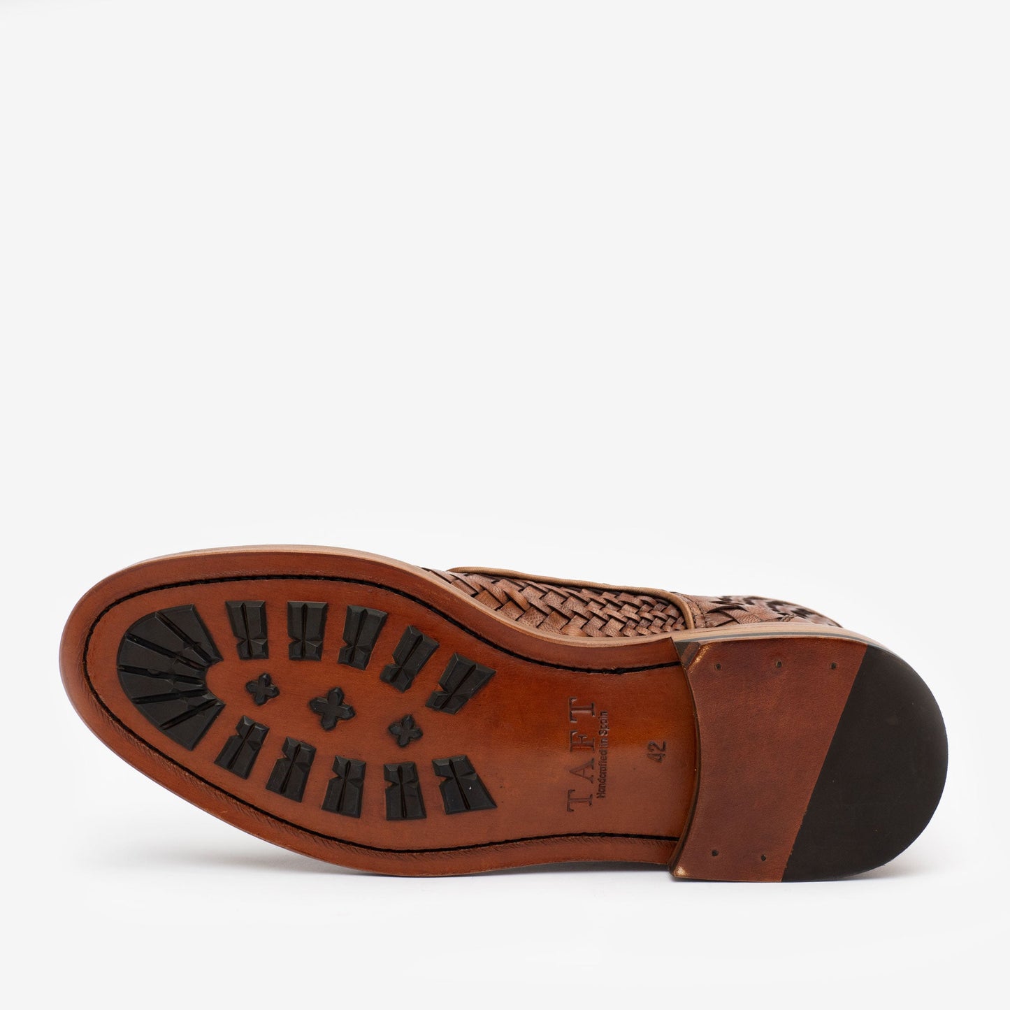 The Rome Boot in Brown Woven