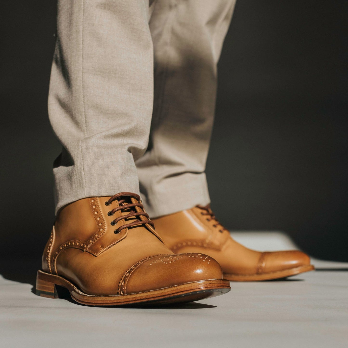 The Noah Boot in Honey (Last Chance, Final Sale)