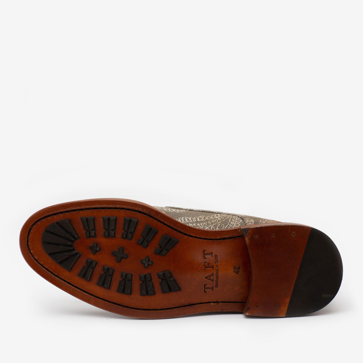 The Jack in Taupe Paisley