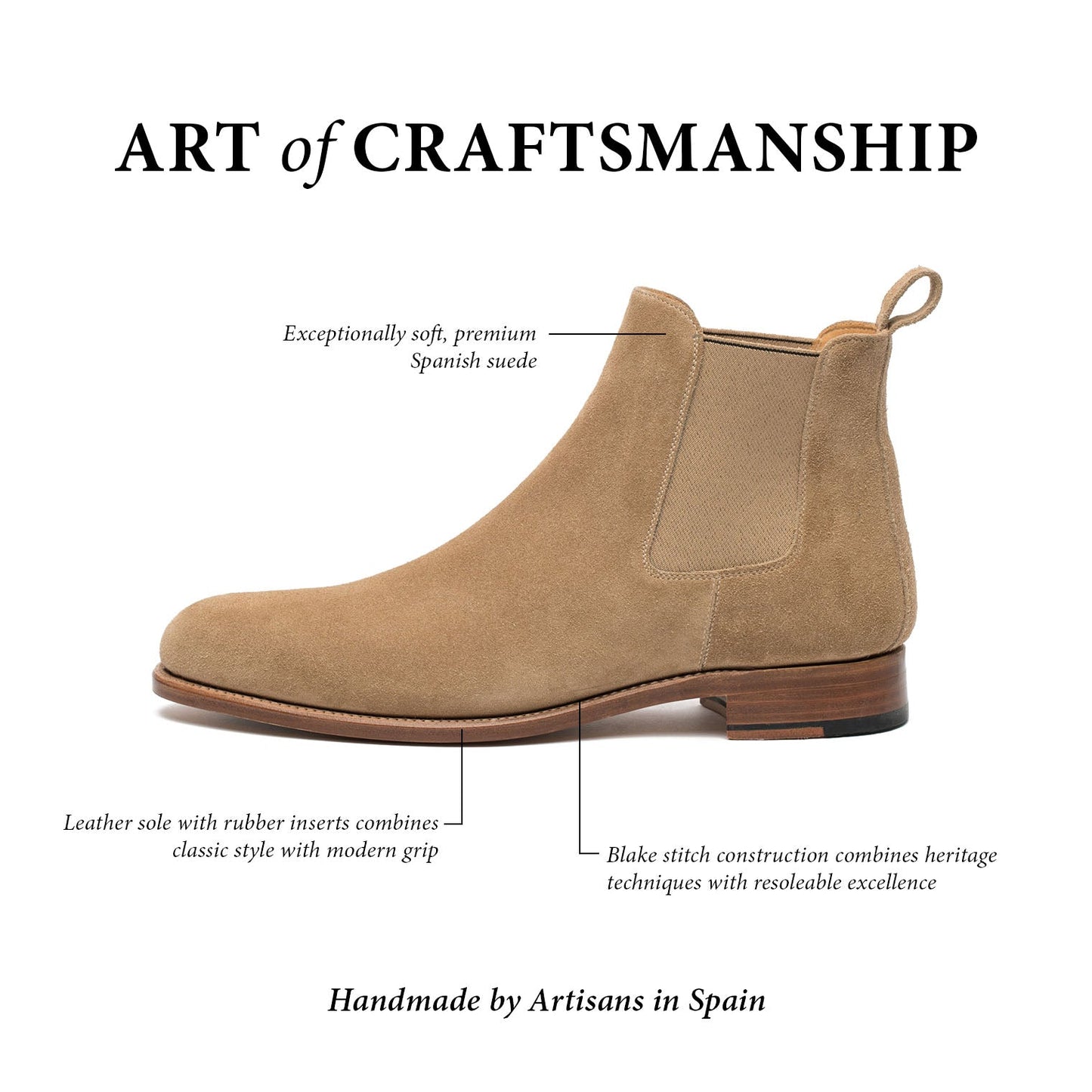 The Jude Boot in Tonal