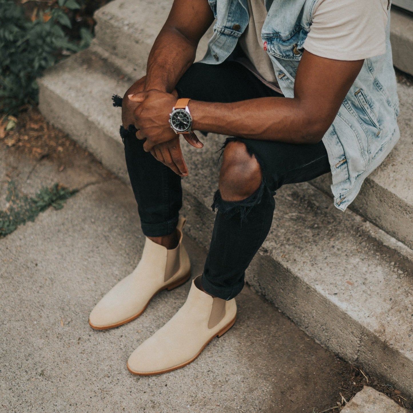 The Jude Boot in Tonal