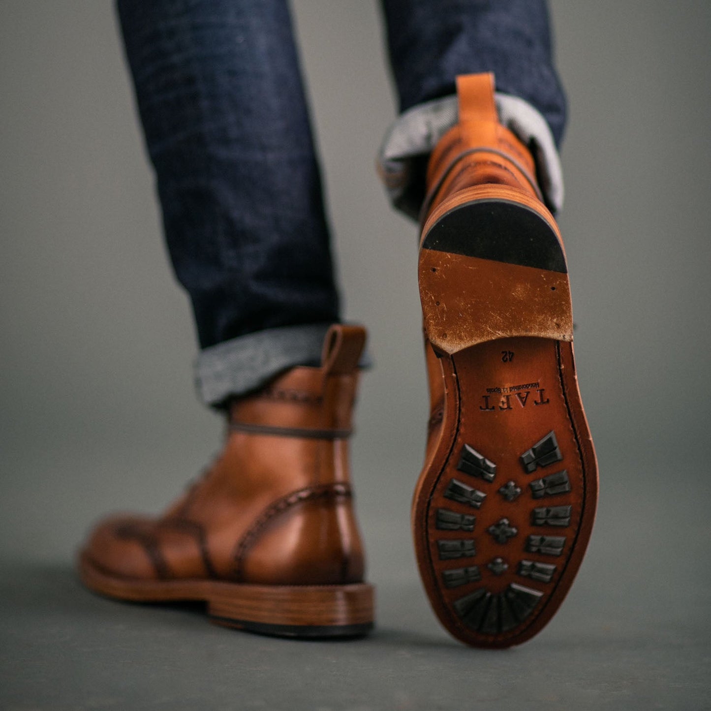 The Mack Boot in Burnt Honey (Last Chance, Final Sale)