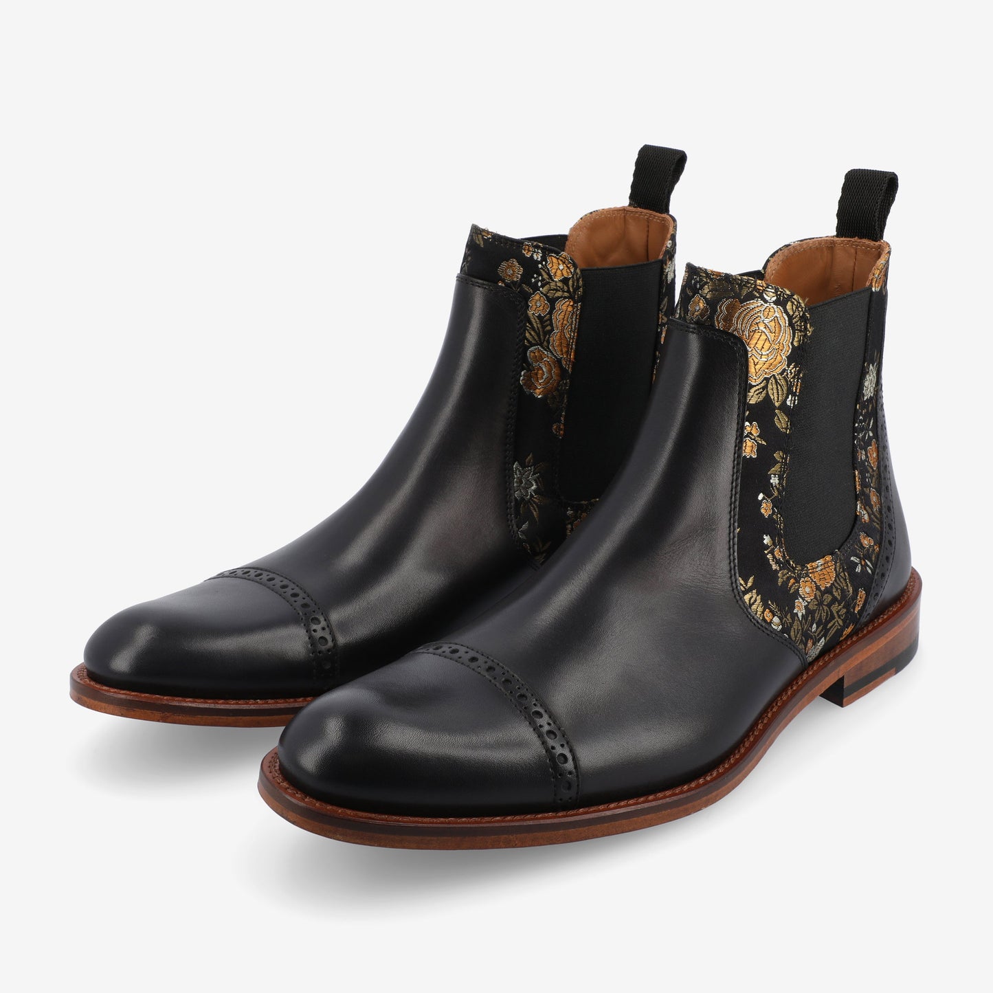 The Valencia Chelsea Boot in Eden Noir