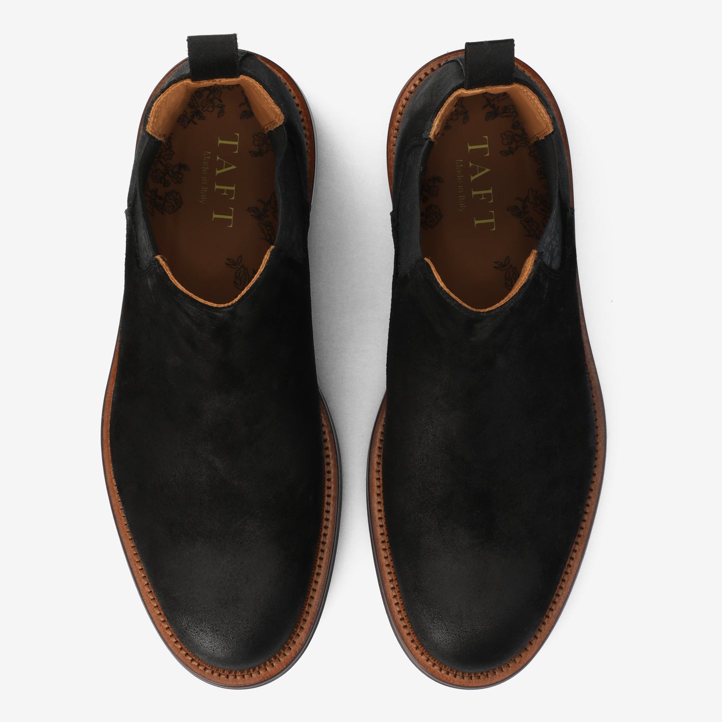 The Glen Boot in Black Suede