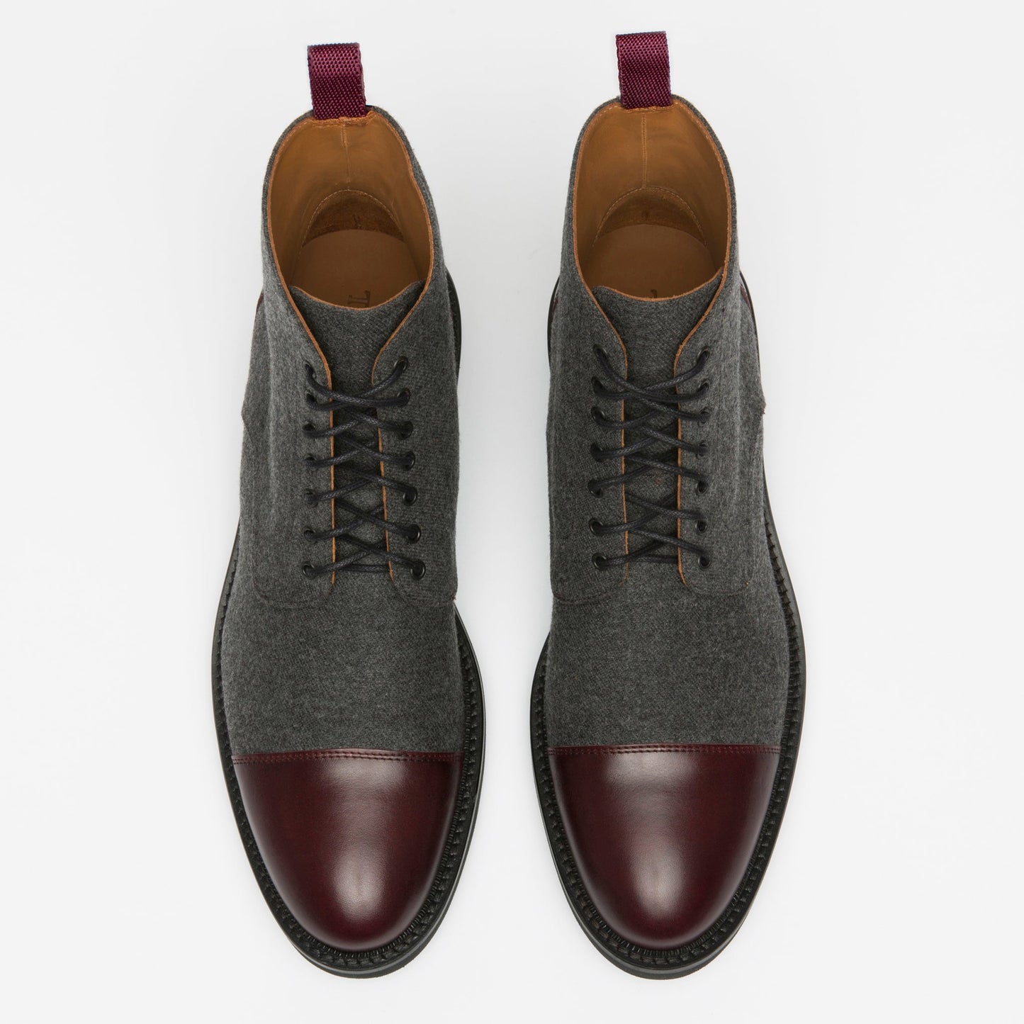 The Jack in Grey/Oxblood