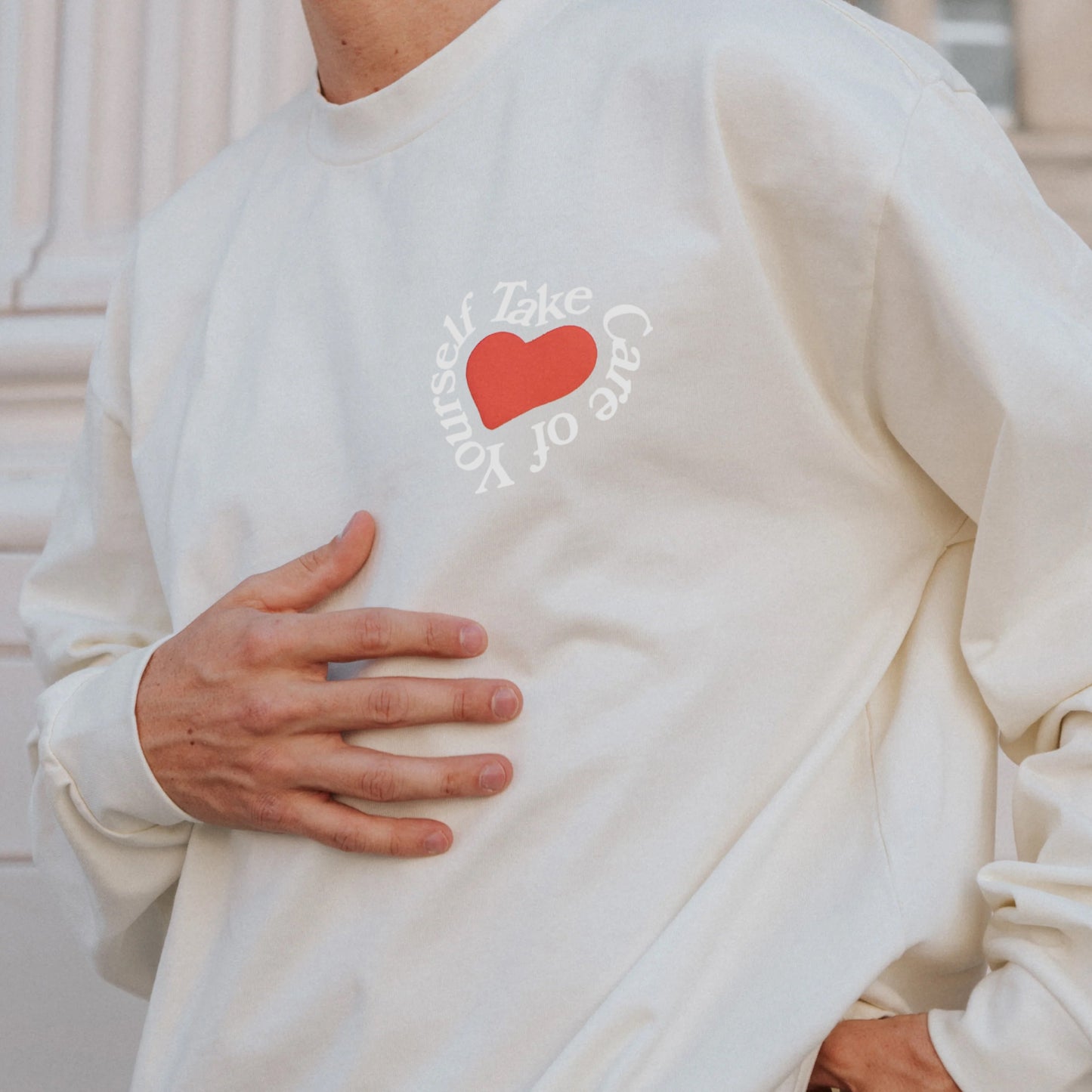Take Care Long Sleeve in Butter