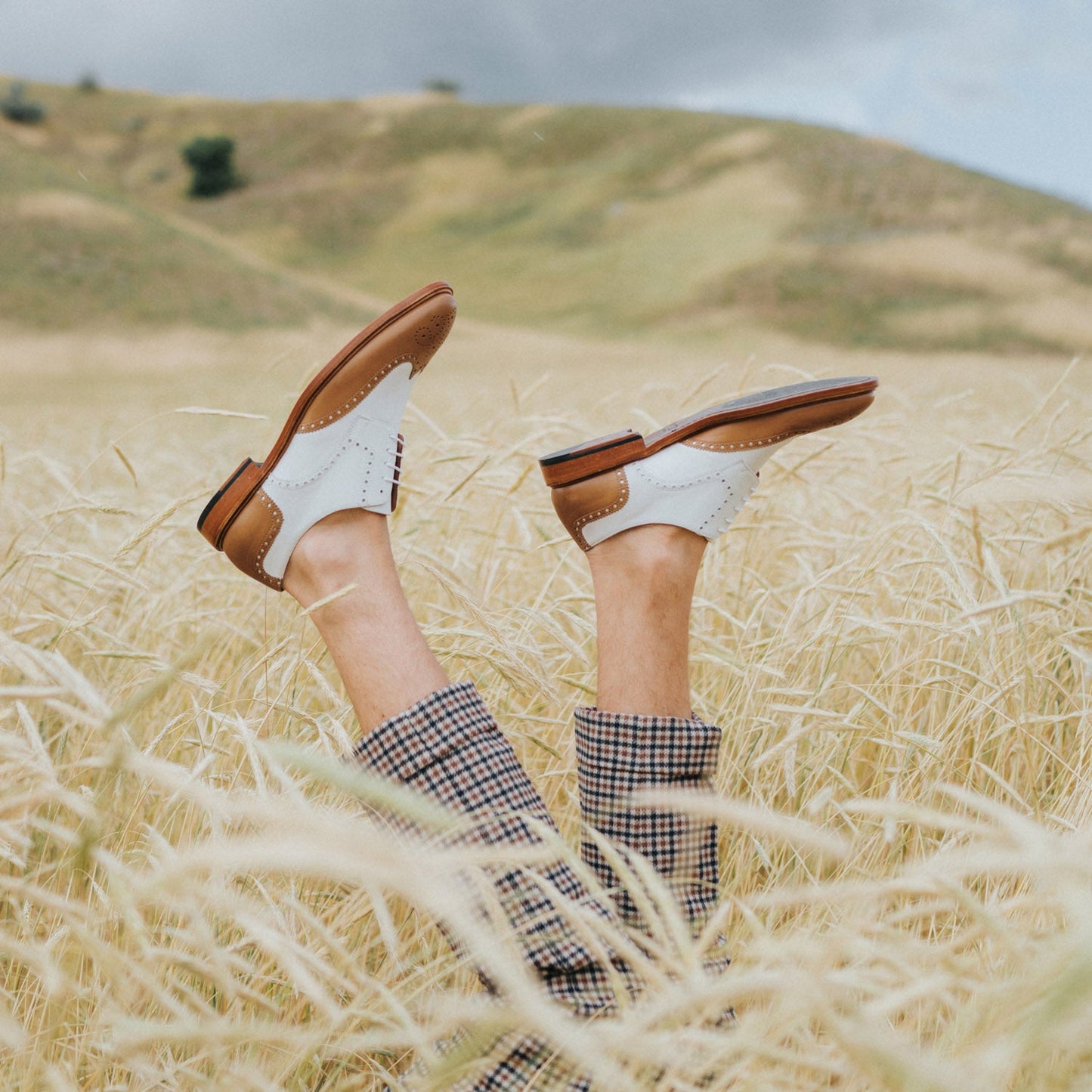 The Spectator Shoe in Honey (Last Chance, Final Sale)