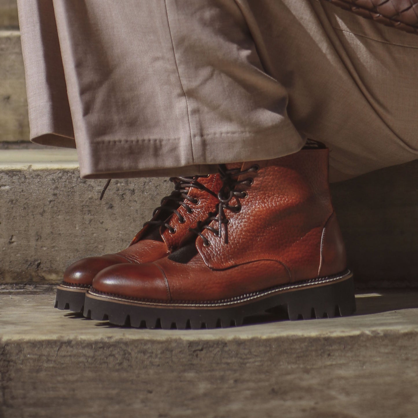 The Roma Boot in Brown (Last Chance, Final Sale)